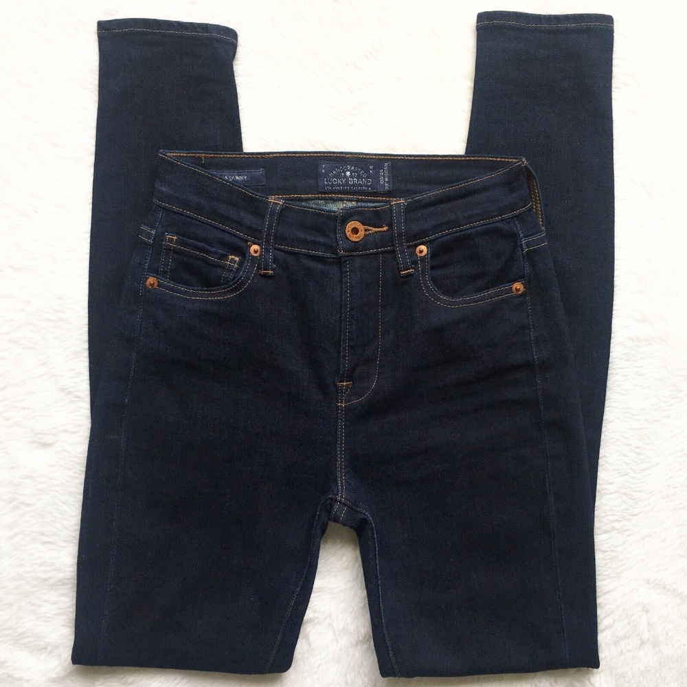 Lucky Brand Olivia High Rise Skinny Stretch Jeans